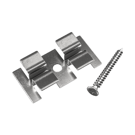 Клипса с саморезом, Grinder шовный монтаж 5 mm купить в Братске