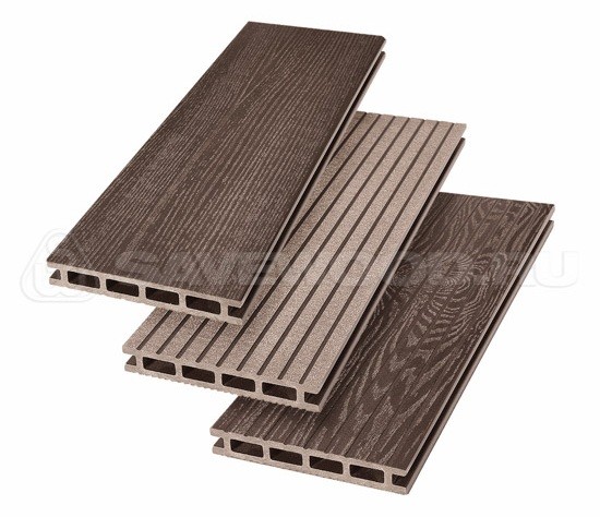 Террасная доска из ДПК SW Carpinus (R) — двухсторонняя терракотовый купить в Братске