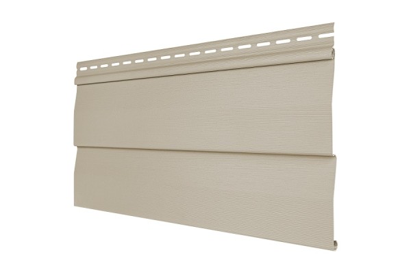 Виниловый сайдинг Tecos - корабельный брус, бежевый  купить в Братске