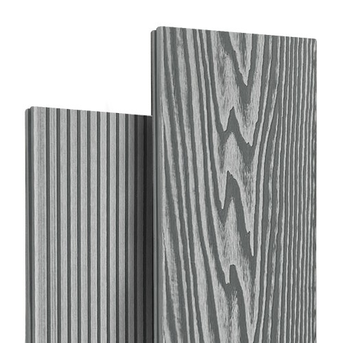 Террасная доска из ДПК Latitudo Optima 146х24 Серый купить в Братске