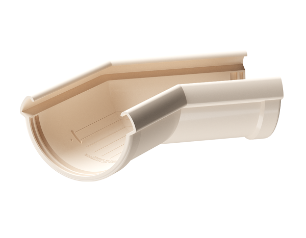 Угол желоба 135° Docke Lux ПВХ Латте купить в Братске