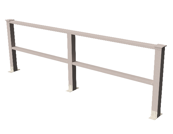 Ограждения декоративное ДПК GRINDERDECO Ковбойская изгородь выбеленый дуб купить в Братске