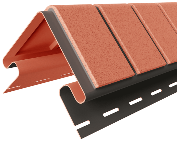 Угол наружный «Кирпич прокрашенный», Красный купить в Братске