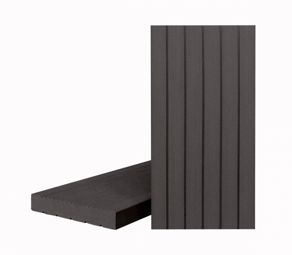 Террасная доска Классик Чёрное дерево (полнотелая без паза) Под заказ купить в Братске