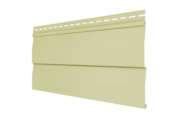 Виниловый сайдинг Tecos - корабельный брус, светло-желтый  купить в Братске