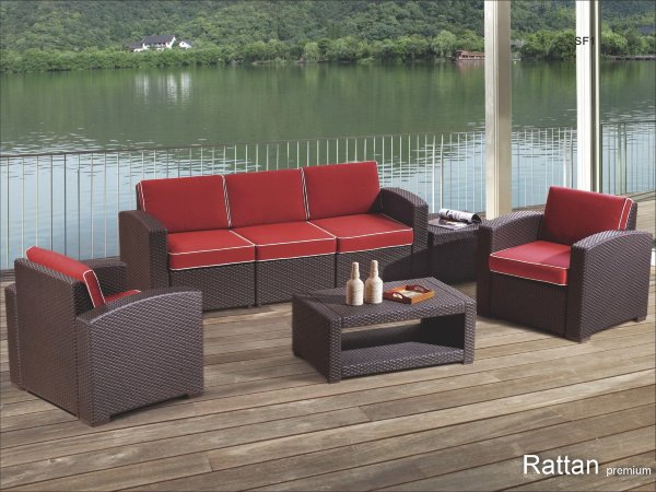 Уличные диваны и кресла коллекции Rattan Premium 5  купить в Братске