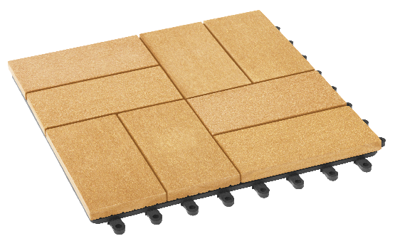 Модульный паркет ДПК GRINDERDECO Люкс 9 Песчаник купить в Братске