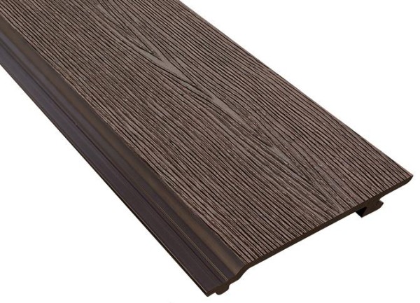 Фасадная доска ДПК Outdoor 3D STORM коричневая микс купить в Братске