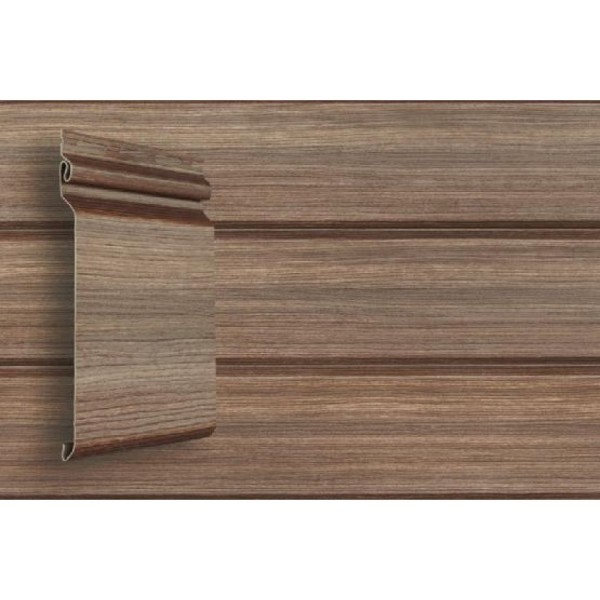 Виниловый сайдинг Grand Line Natural-Брус Tundra - Кедр купить в Братске