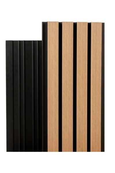 Фасадная реечная панель Ecodecking Скай коэкструзия 200х20х3000 Бук купить в Братске