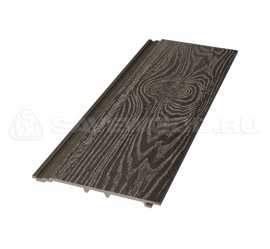 Сайдинг из дпк savewood sw-cedrus тангенциальный распил темно-коричневый купить в Братске