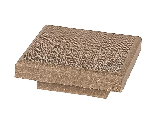 Крышка ДПК для столба 100x100 Орех купить в Братске