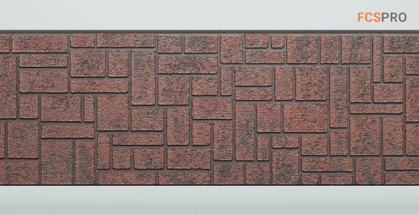 Фиброцементные панели FCS Simple АА5 (под камень) купить в Братске