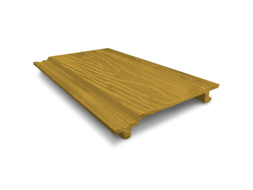 Фасадная панель  из ДПК ECODECKING Желтый купить в Братске