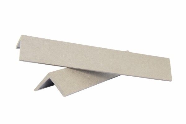 Уголок ДПК завершающий шлифованный SINGARAJA белый купить в Братске