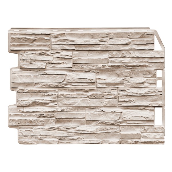 Фасадная панель FineBer, Скол -  Светло бежевый купить в Братске