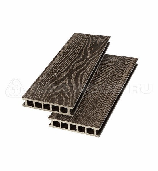 Террасная доска из ДПК SW-Fagus «SaveWood» темно-коричневый купить в Братске