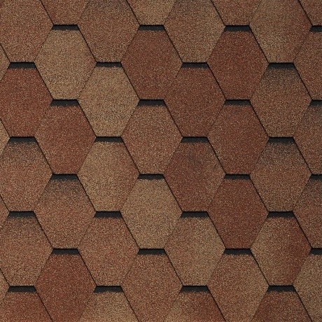 Гибкая черепица Tegola VENETO terracotta 206 купить в Братске