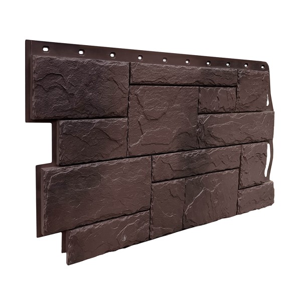 Фасадная панель FineBer, Камень Природный, Коричневый купить в Братске