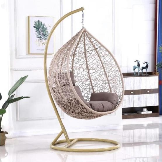 Кресло Подвесное из искусственного ротанга AFM-169A-XLB Beige купить в Братске