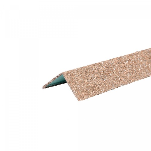 Уголок металлический внешний ТЕХНОНИКОЛЬ HAUBERK, Коричнево-бежевый купить в Братске