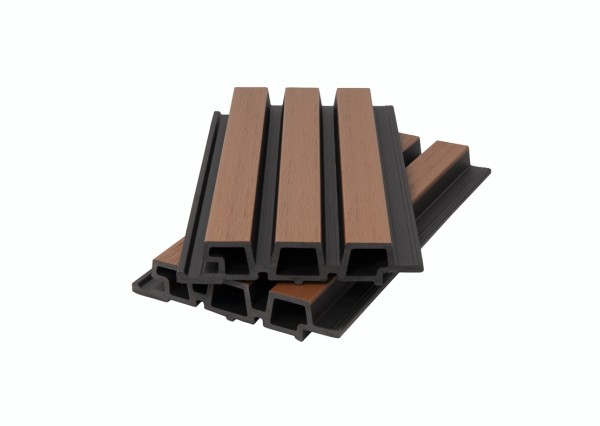 Фасадная панель брусковая двухцветная co-extrusion, sand mix купить в Братске