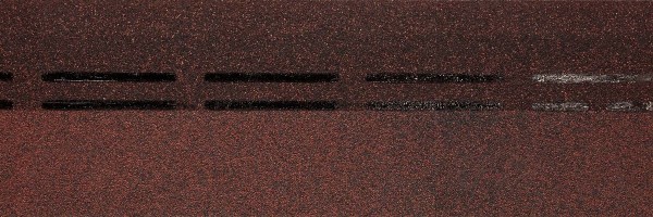 Коньково-карнизная черепица Docke Standard, красный купить в Братске