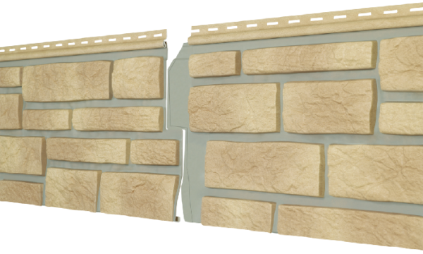 Фасадная панель Ю-пласт Стоун Хаус S-Lock Таганай речной купить в Братске