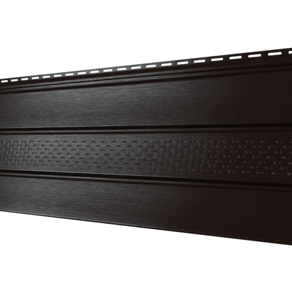 Софит Ю-Пласт PRO Классический перфорация по центру, коричневый купить в Братске