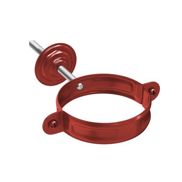 Водосток Aquasistem, система 150x100 - Комплект крепления трубы RR 29 Бургундский купить в Братске