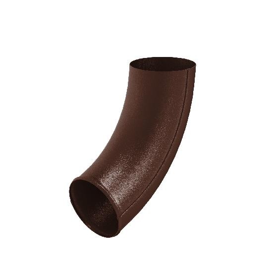 Водосток Aquasistem, Система 150/100 - Отвод трубы RAL 8017 Коричневый matt купить в Братске