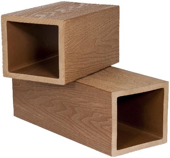 Столб опорный Polivan SINGARAJA 3D фактура дерева, песочный купить в Братске