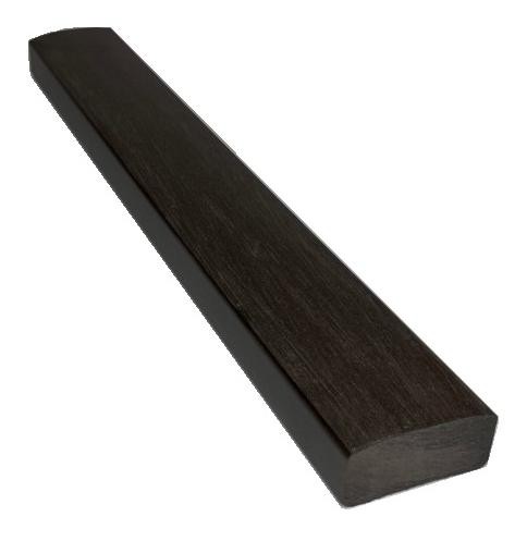 Лавочный брус Ecodecking Некст полнотелый брашированный 70х35 венге купить в Братске