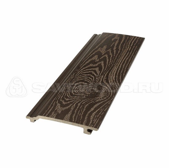 Сайдинг из дпк savewood sw-sorbus тангенциальный распил темно-коричневый купить в Братске