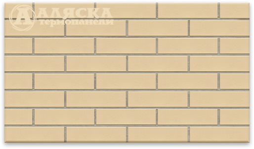 Фасадные Термопанели Аляска Krem Glatt купить в Братске