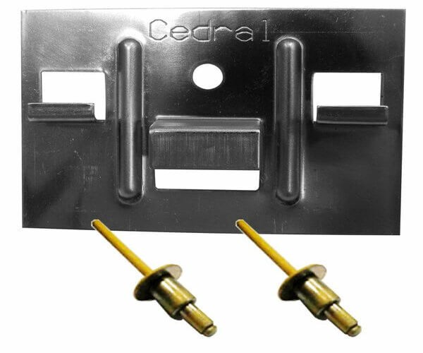 КЛЯММЕР + ЗАКЛЁПКА ДЛЯ CEDRAL CLICK 250 ШТ купить в Братске