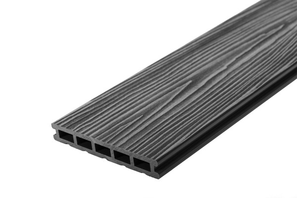 Террасная доска из ДПК RusDecking Unodeck Mogano - Графит купить в Братске