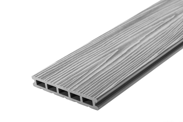 Террасная доска из ДПК RusDecking Unodeck Mogano - Серый купить в Братске