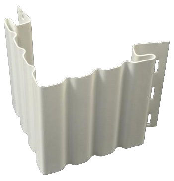 Наружный угол Рельефный широкий для сайдинга Mitten купить в Братске