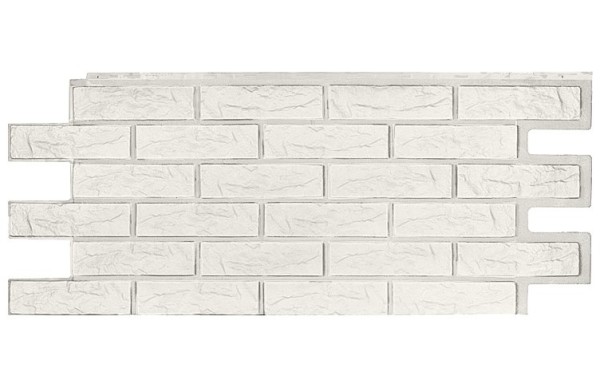 Фасадная панель T-Siding Лондон Брик Эко Уайт купить в Братске