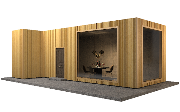 Фасадная панель GRINDERDECO, ДПК,двухсторонняя Песчаник купить в Братске