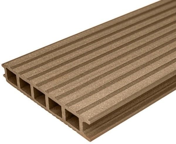 Террасная доска из ДПК бесшовная holzhof, Орех купить в Братске