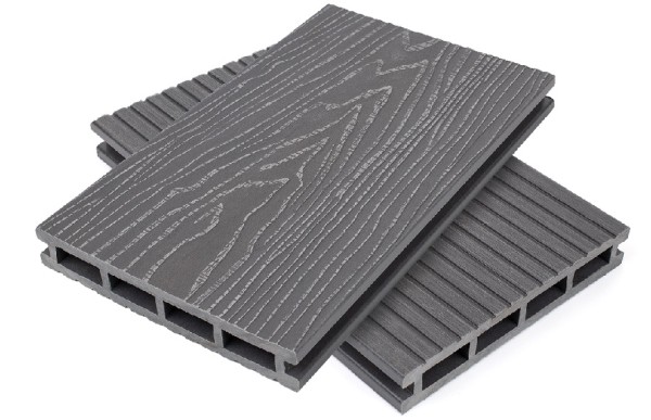 Террасная доская ДПК NanoWood Nature 3D пустотелая Серый купить в Братске