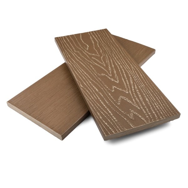 Заборная доска ДПК NanoWood Nature 3D полнотелая Орех купить в Братске
