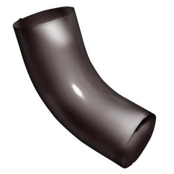 Водосток Grand Line 125x90 – Колено трубы RAL 8017 купить в Братске