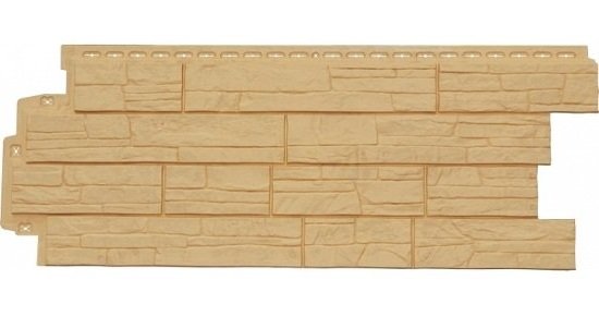 Фасадная панель Grand Line Сланец песочный купить в Братске