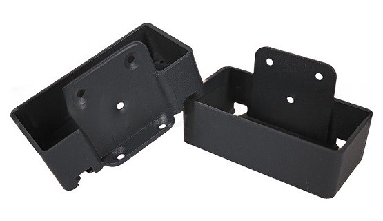 Крепление перил прямое из алюминия GardenParkett Графит купить в Братске