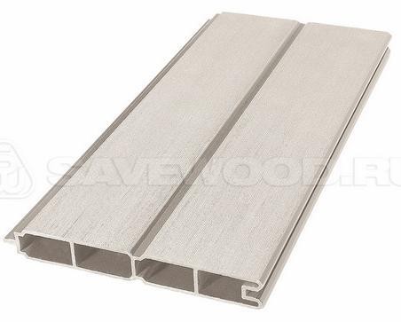 Заборный профиль из ДПК Savewood SW Agger матовый бежевый купить в Братске