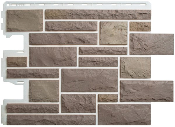 Фасадная панель Альта-Профиль Камень Пражский 03 купить в Братске